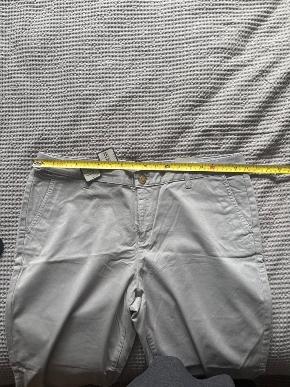G.H. Bass & Co. Girlfriend fit Grey Chino - Picture 9 of 10